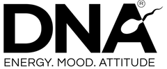 DNA Logo Full Black