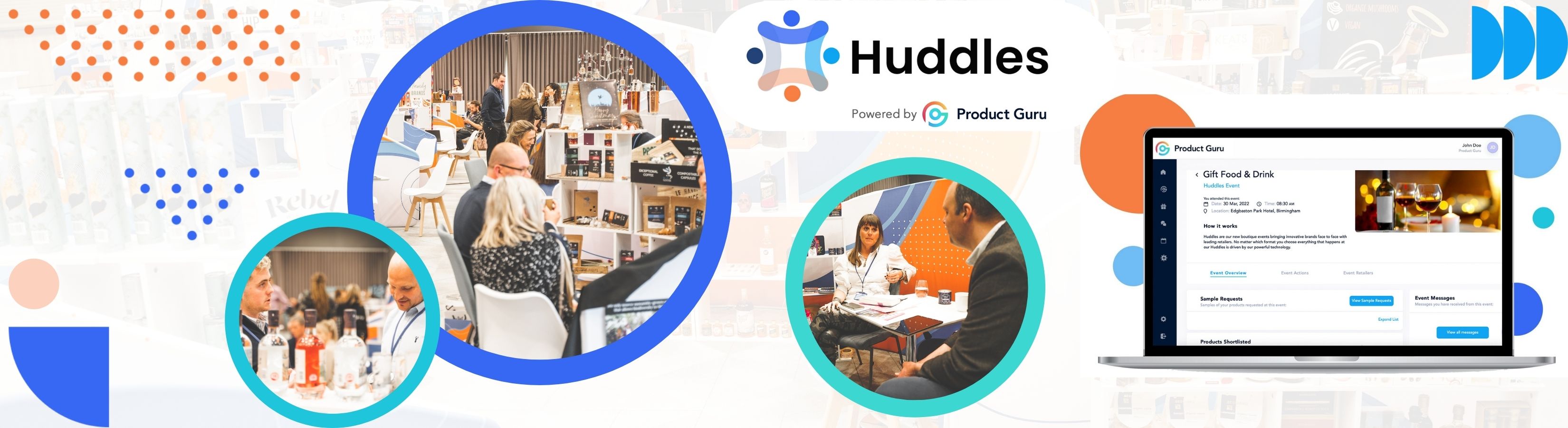 Huddles success story banner gorgeous good company